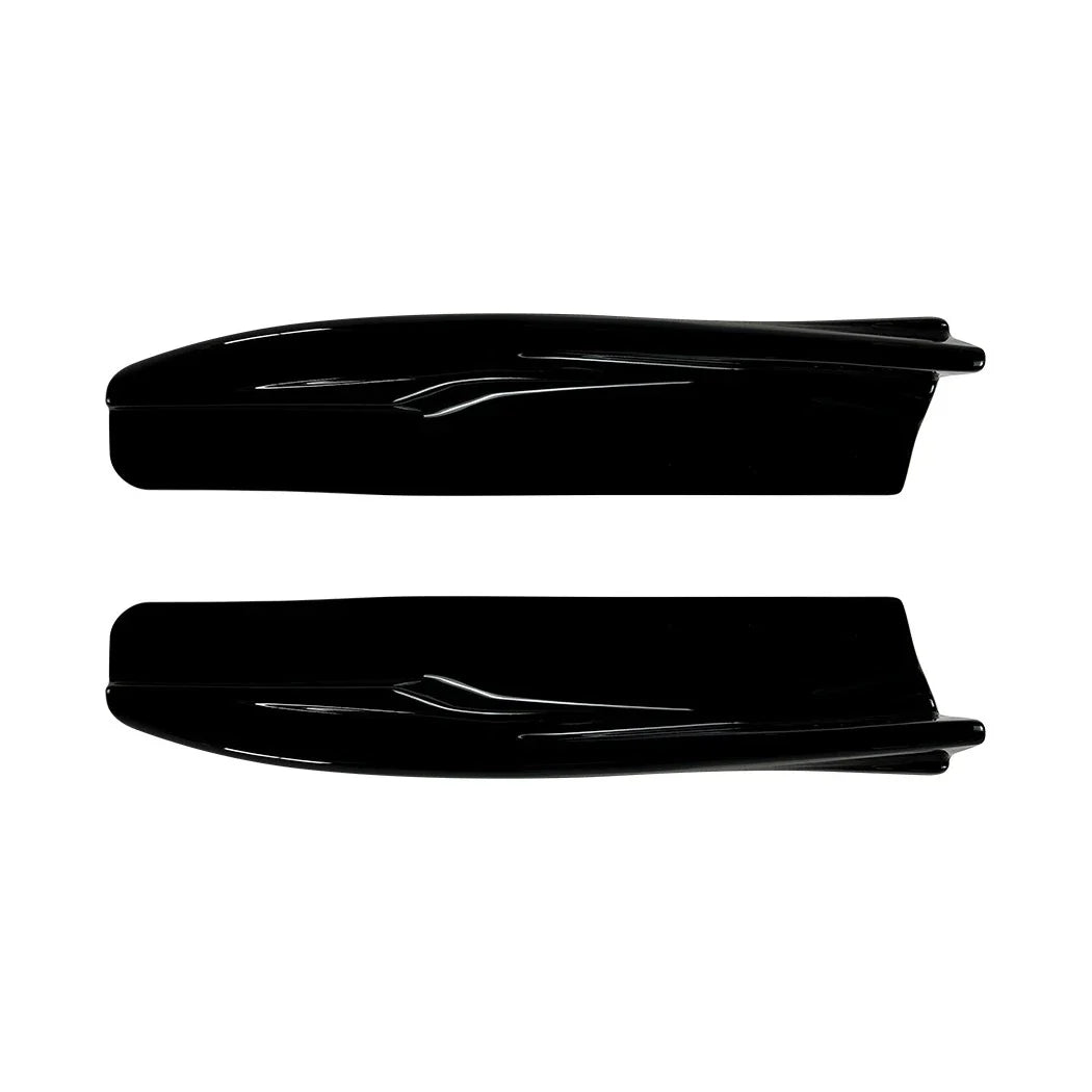 Side Corner Splitter Gloss Black for Audi A5 S-Line (2021–2024)