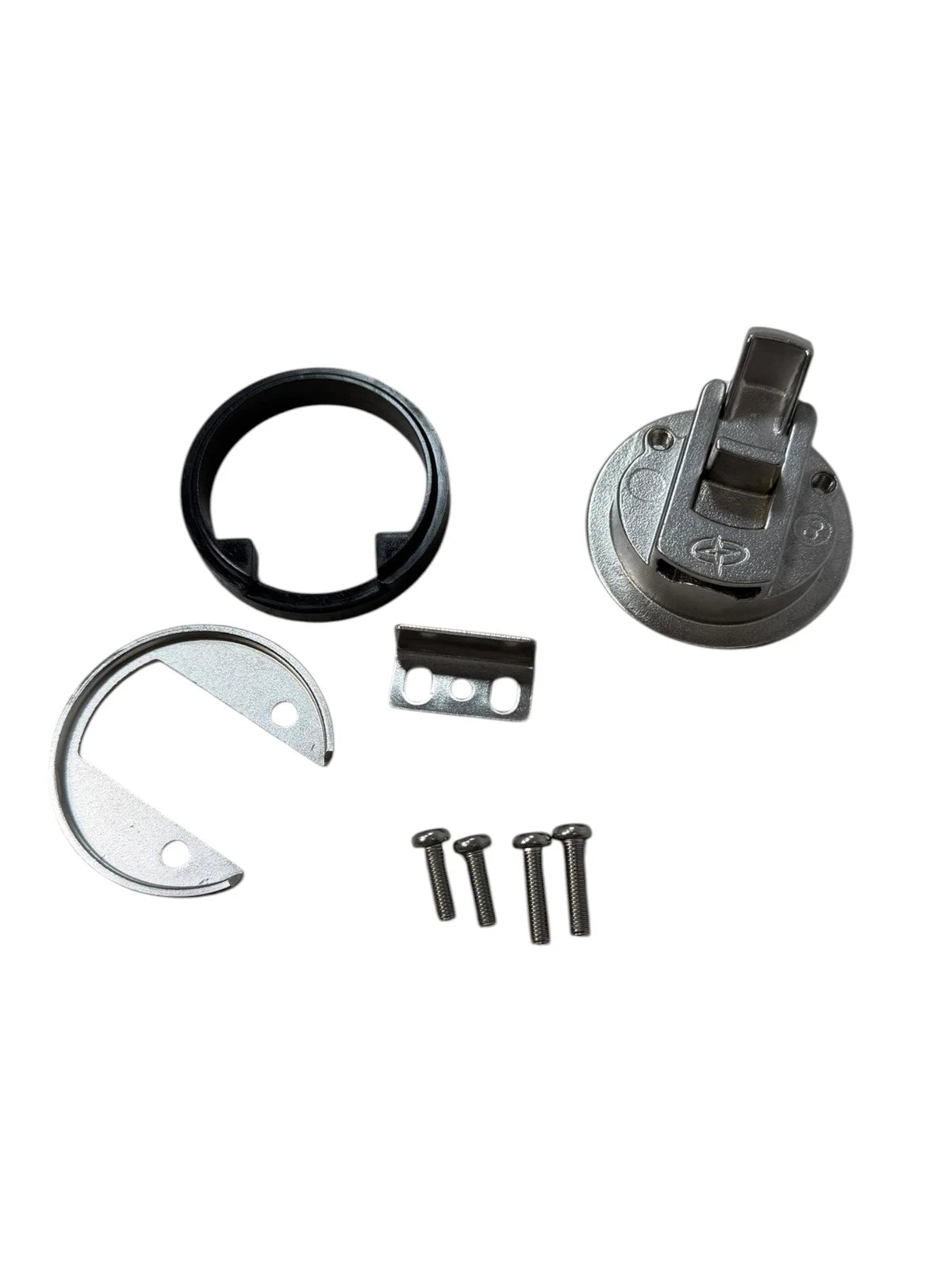 Gemlux Marine Slam Latch Face 2 3/8" Cutout 2" Non-locking Beveled Face Kit