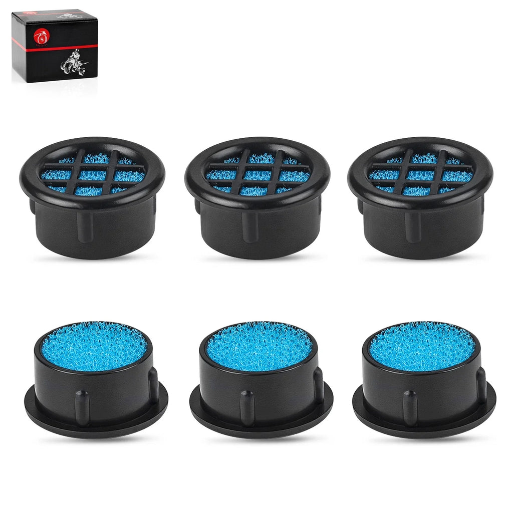 Set of 6 Air Box Filter Vents for ATV UTV Motorcycle Scooter