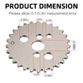 Cam Chain & Camshaft Sprocket for Honda XR80R CRF80F (14321-GN1-A40, 14401-943-013)