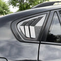 Carbon Look Rear Window Quarter Vent Louver Covers for BMW X6 E71 E72 (2008–2014)