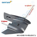 Lower Unit Assy Long Shaft for Yamaha 60 70HP 2-Stroke (6H3-45300-20-8D)