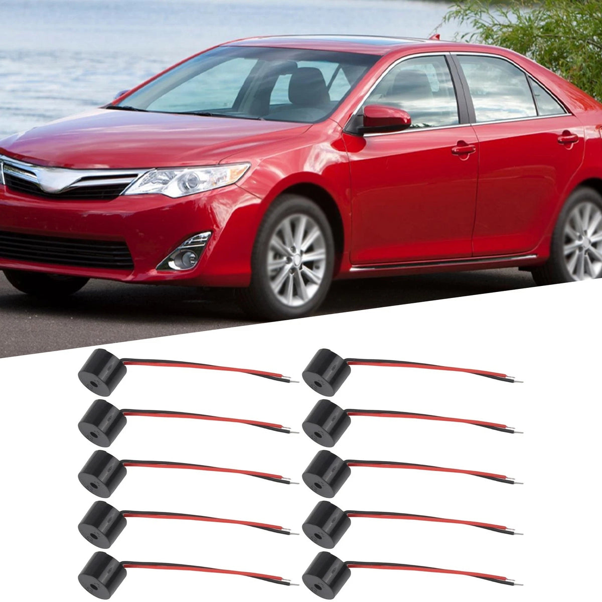 Buzzer Tool YMD-12095 10Pcs/Set Beeper DC 3-24V Elegant Design
