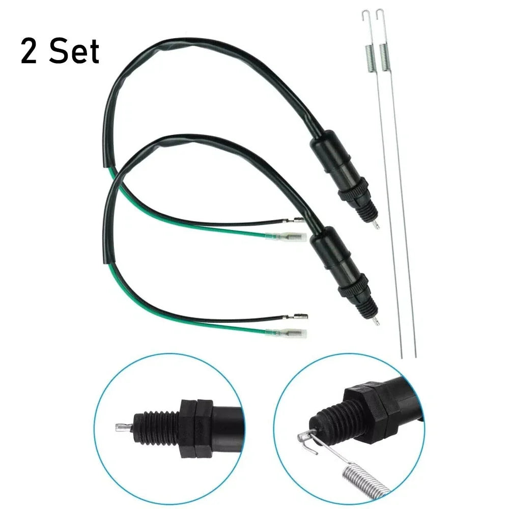 2X Rear Brake Stop Light Switch for Honda Yamaha Motorcycle (Universal)