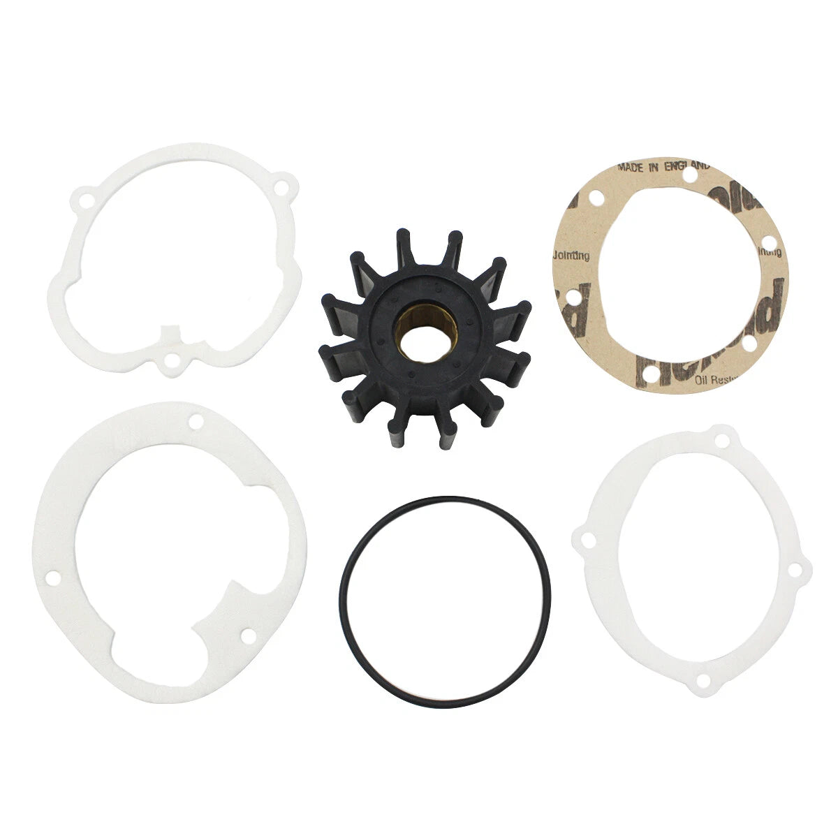 Inboard Flexible Impeller Kit for Johnson 1210-0003 09-1027B-9 500107 18-3081
