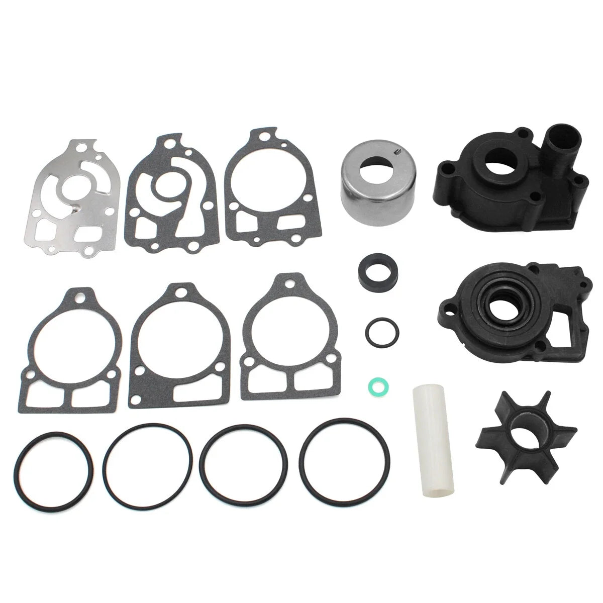 Water Pump Impeller Kit with Housing for Mercruiser Alpha One Gen 1 (1986–1990) 18-3320