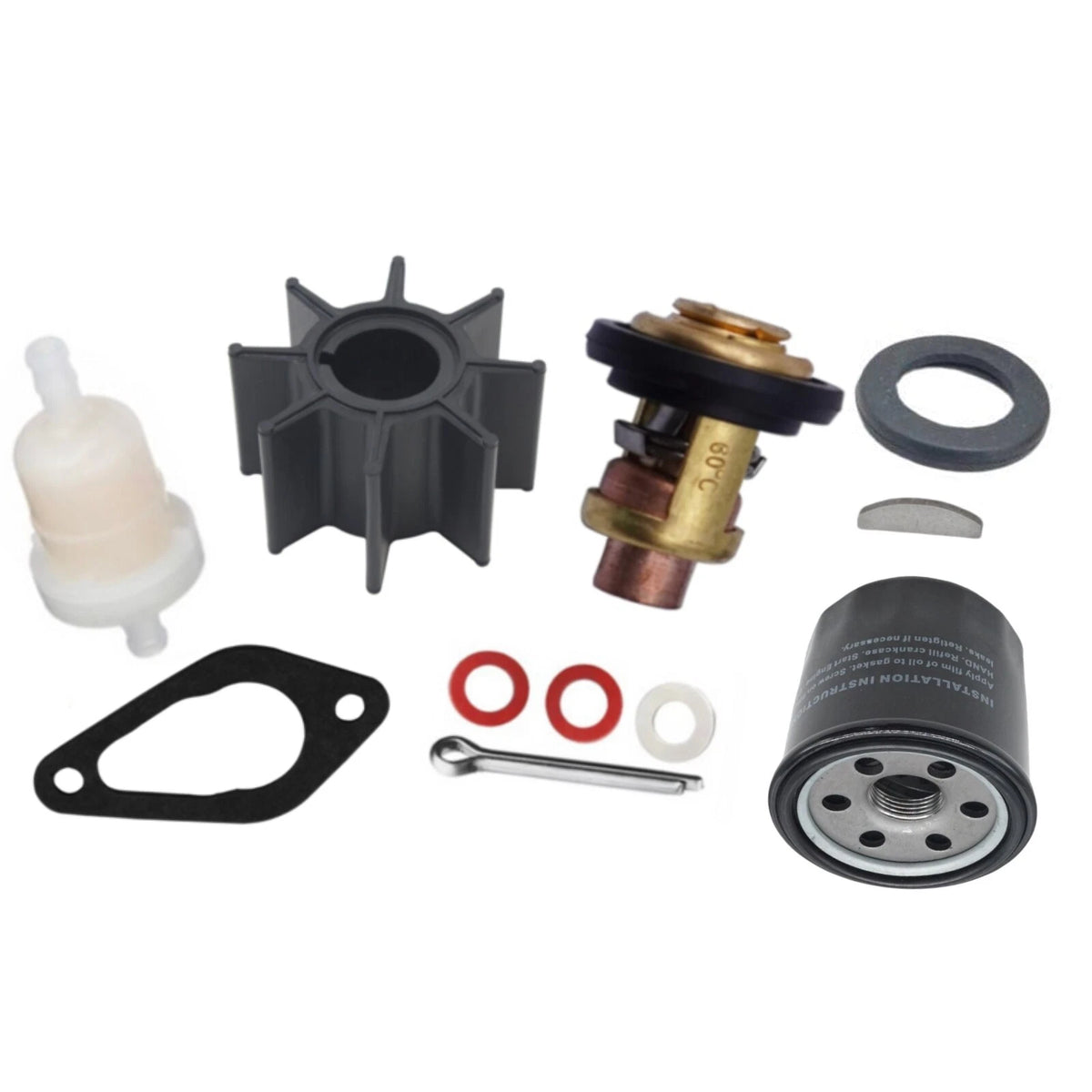 Tohatsu Marine MFS E 9.9HP 15HP 20HP Outboard Maintenance Repair Kit 3RS-87500-0