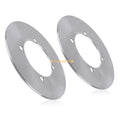 2X Rear Brake Disc Rotor for Yamaha Rhino 700 YXR700F (2008–2013)