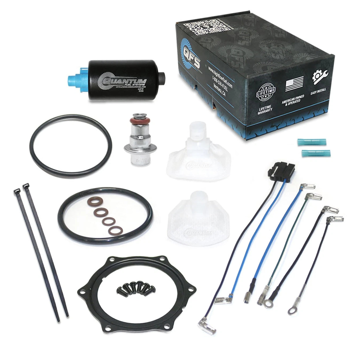 Kawasaki 49040-0757 QFS EFI Fuel Pump +reg +gasket +strainer 17-23 Jet Ski SX-R