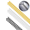 Car Stickers Checkered Stripes Decals Stickers Motorbike Decals Sticker Parts
