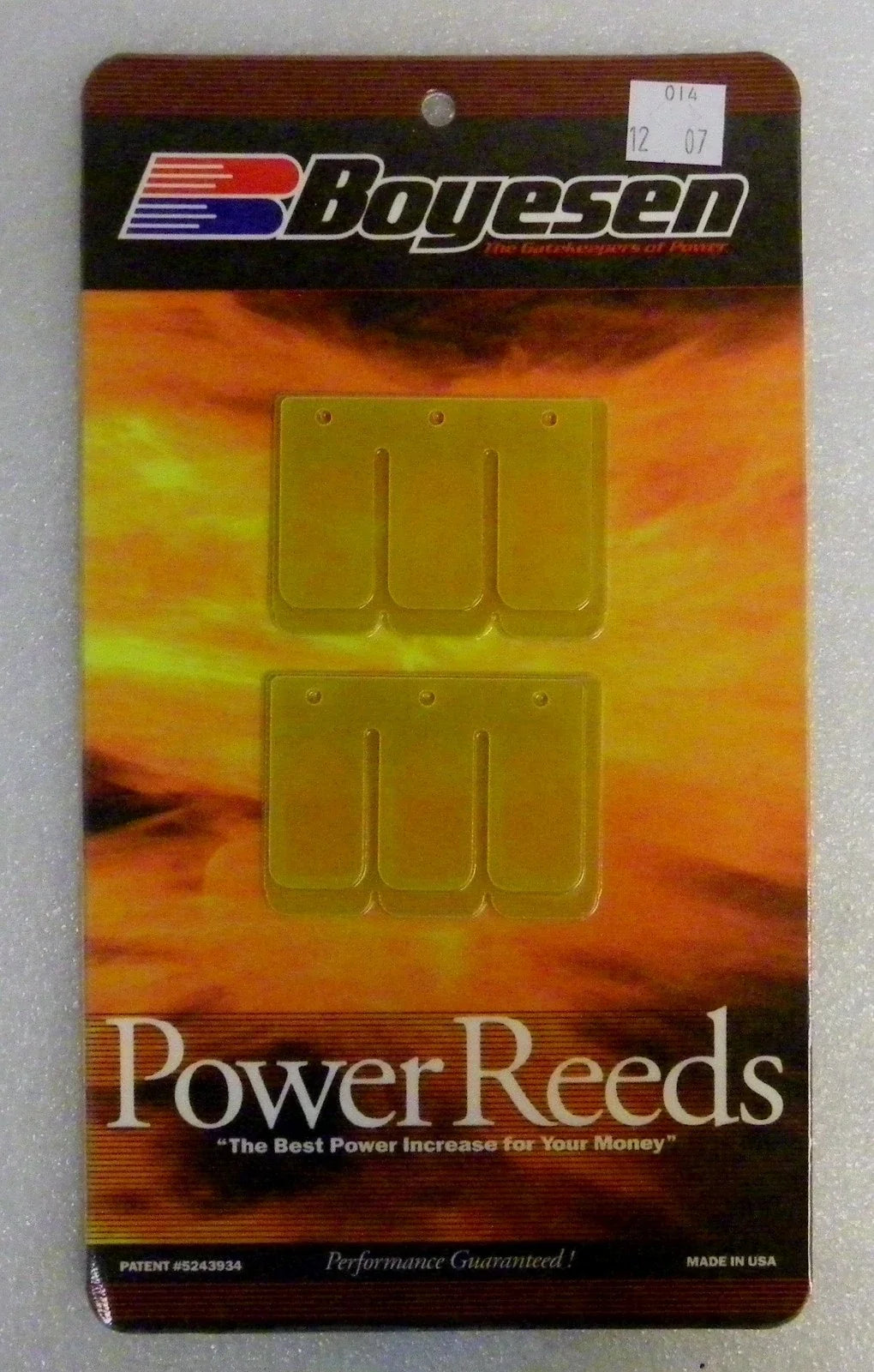 Boyesen Power Reeds for Kawasaki 550 SX (1991–1995) - 014