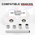 Swing Arm Bearing Bushing Seal Kit for Honda FourTrax TRX250R (1988–1989)