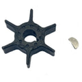 Water Pump Impeller with Key 68T-44352-00 for Yamaha 4-Stroke 6 8 9.9 HP Outboard