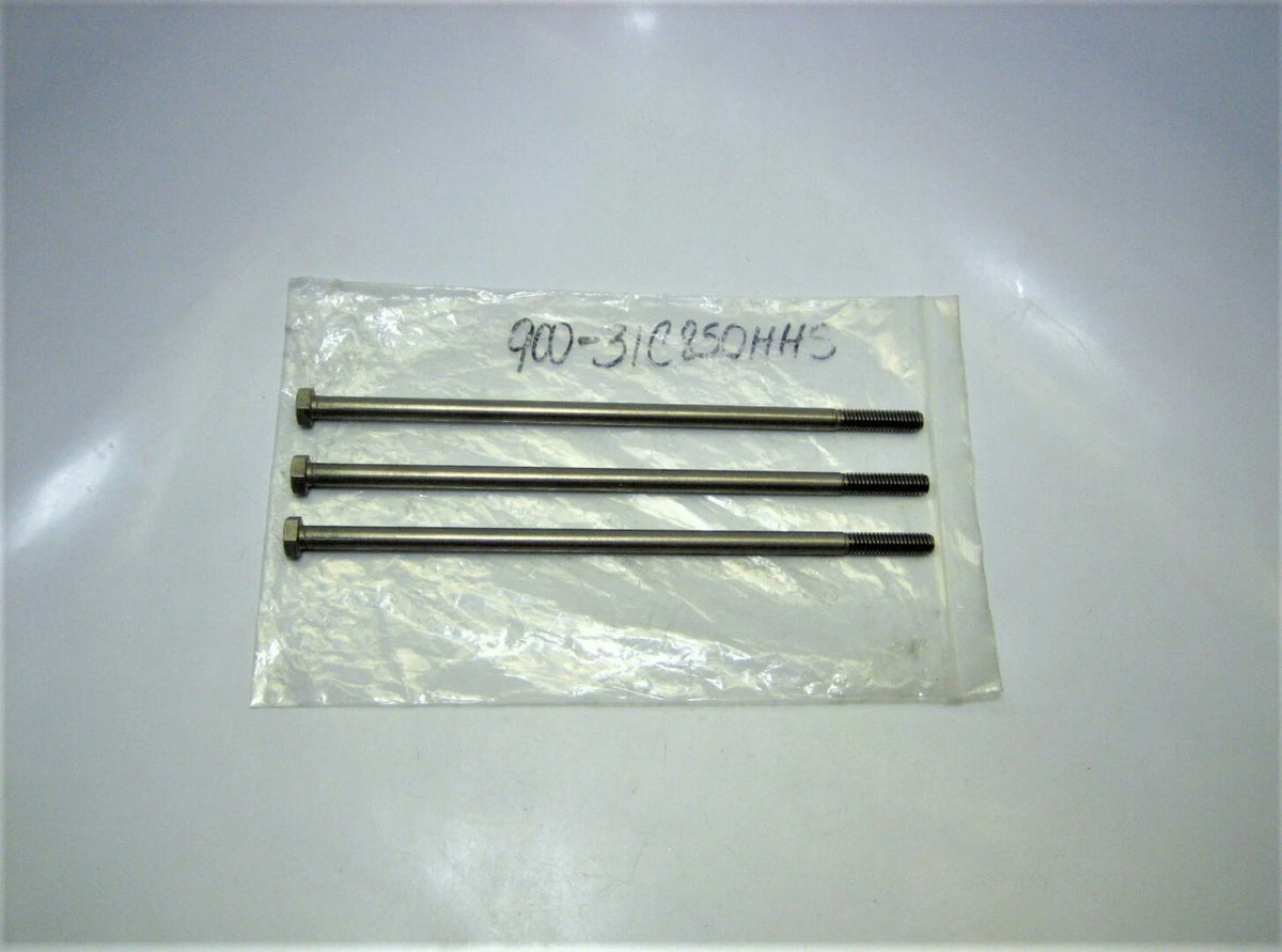 Hardin Marine 900-31C850HHS 3 Pack Hex Head Bolts *5/16"-18 W X 8-1/2" L