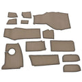 Cobalt Boat Non-Skid Cockpit Mats 403024 - A25 Terra Black 2017 (kit)