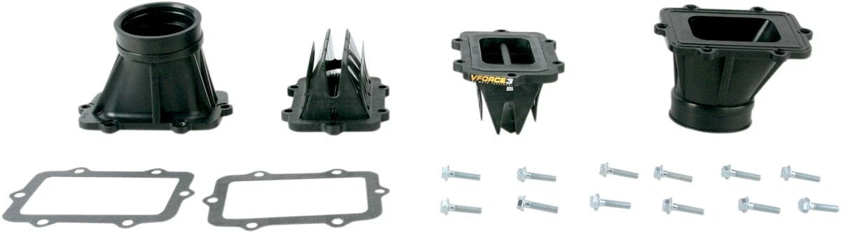 V-Force 3 Reed Valve Set, Intake Boot for SKI-DOO RENEGADE 600 E-TEC 2016