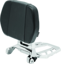 Kuryakyn Neo Driver & Passenger Backrest with Luggage Rack for Harley 2014-2024