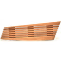 Marquis Yacht Boat Swim Platform Step 8404753 - Teak Wood Slotted 31 3/4 Inch