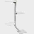 Marquis Boat Pole Ladder 67890-87 - 3 Step 25 5/8 Inch White Stainless