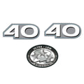 Horsepower Label Decal Sticker for Yamaha Outboard Engine (40 HP)