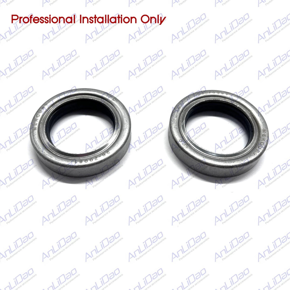2Pcs for Mercury Outboard 65HP-200HP 3Cyl V6 Outer Propshaft Oil Seal 26-70081
