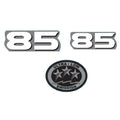 Horsepower Label Decal Sticker for Yamaha Outboard Engine Cover (1985)