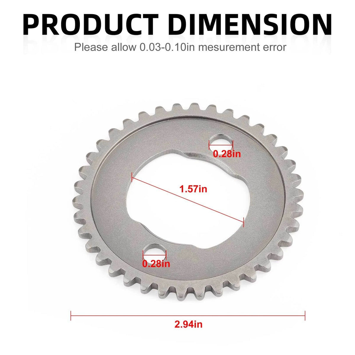 Cam Sprocket 38t with Timing Cam Chain for Honda Fourtrax TRX 300 (1993–2006)