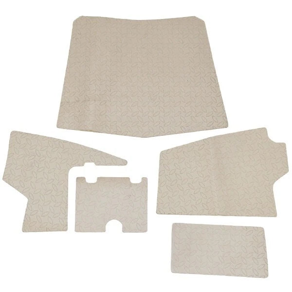 Chaparral Boat Swim Platform Mats 60.00023 - Gray 224 (set of 5)