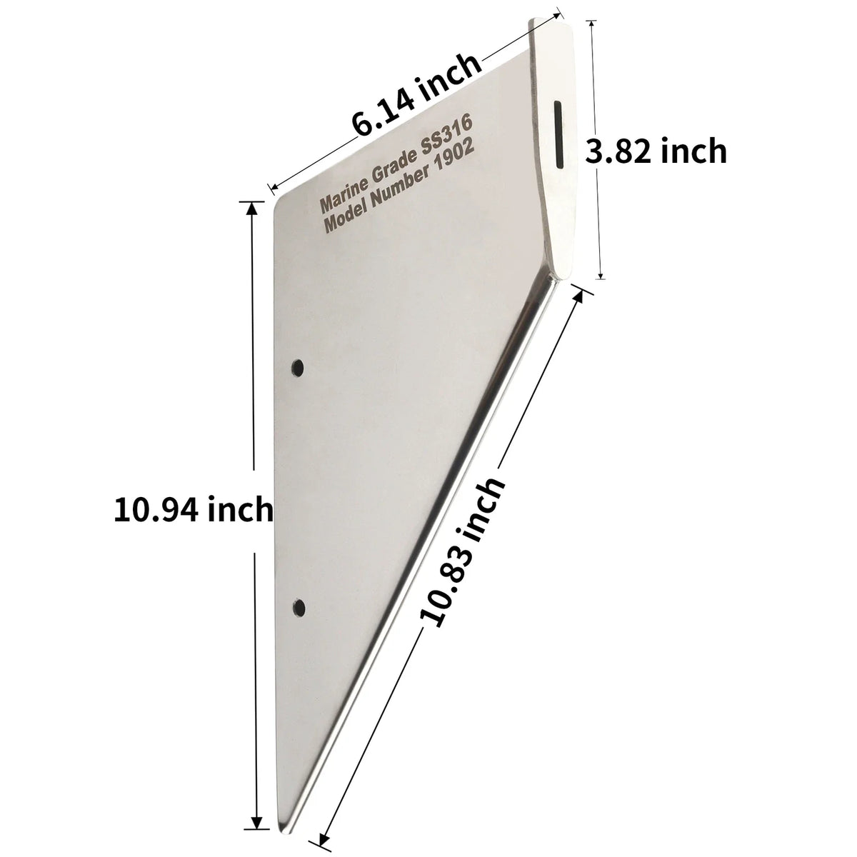 Skeg Guard Protector for Yamaha 150-175 300HP (2/4 Stroke) Stainless Steel