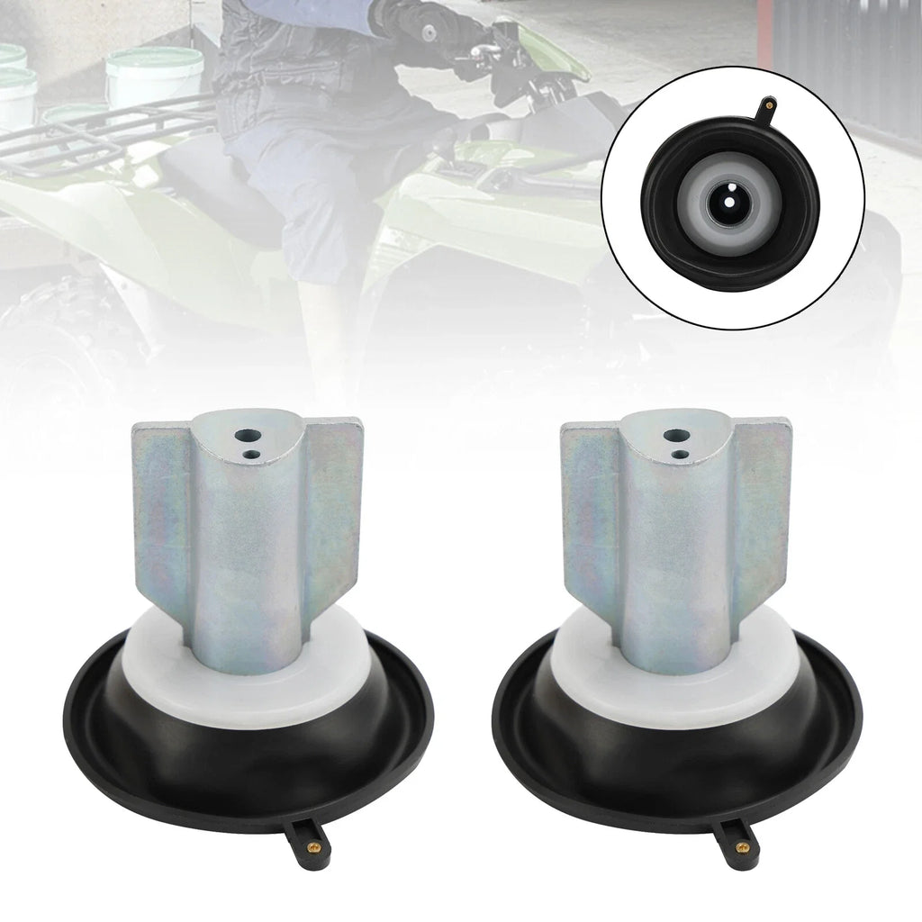 2X Carburetor Plunger Diaphragm for Kawasaki Prairie 700 (2002–2006)