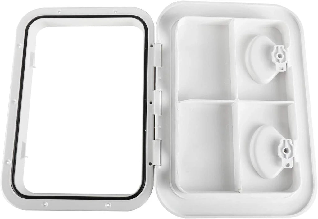 Deck Hatch Access Hatch & Lid for Marine Boat (17-1/4" x 12-3/8")