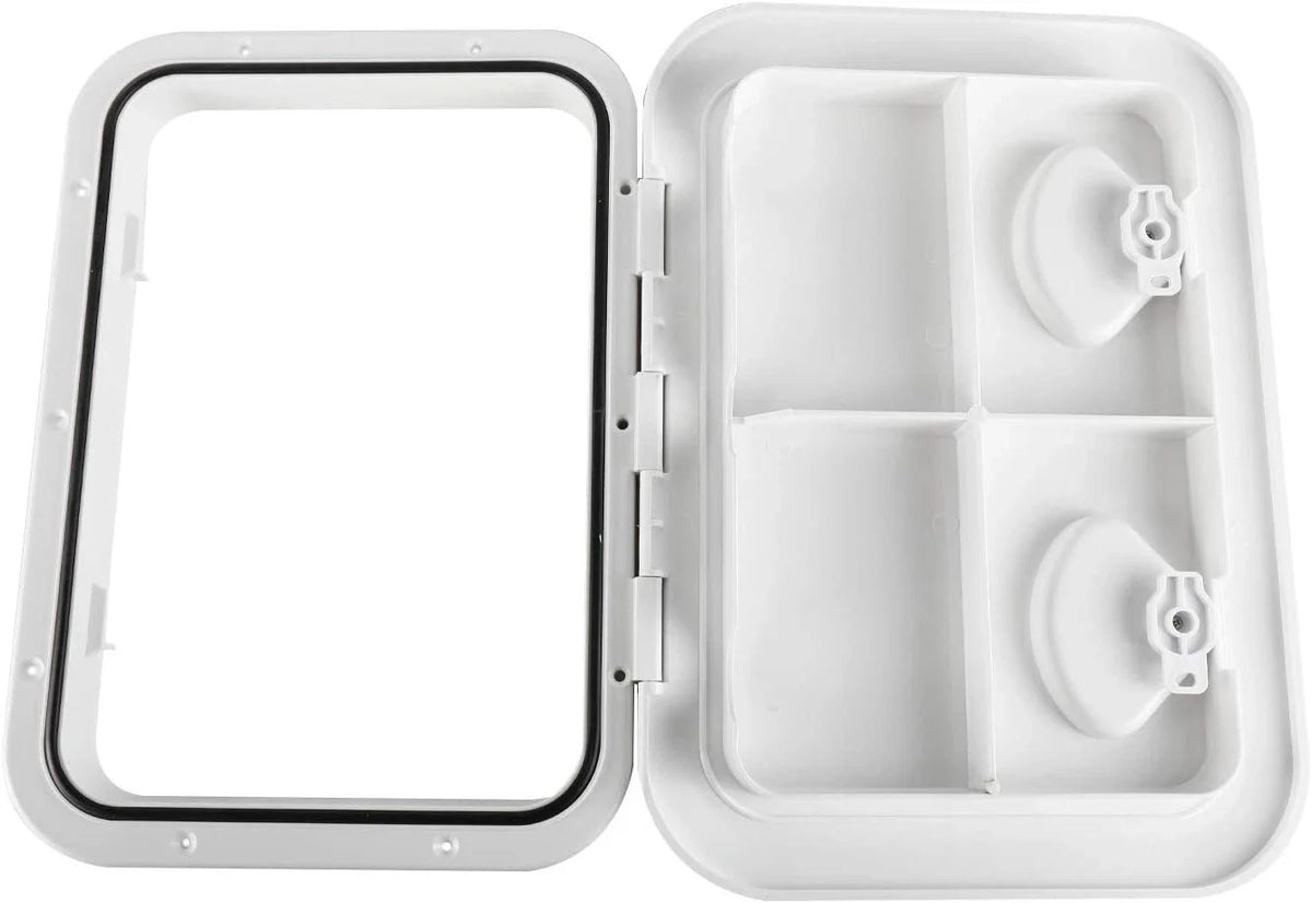 Deck Hatch Access Hatch & Lid for Marine Boat (17-1/4" x 12-3/8")