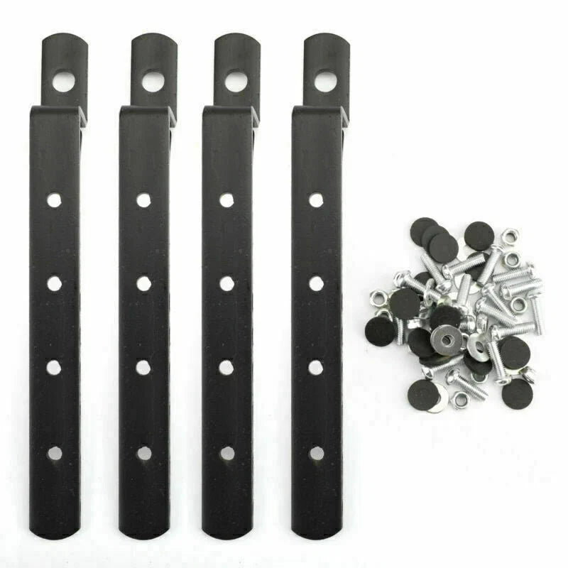 Set of 2 Heavy Duty Saddlebag Mounting Brackets for Universal Motorcycles