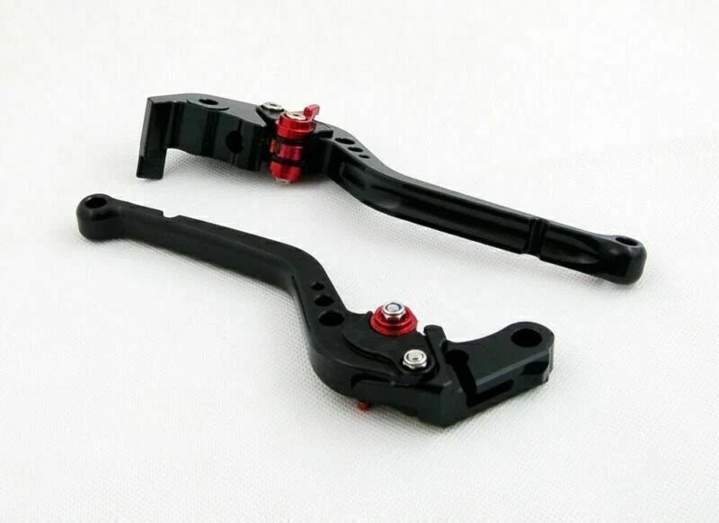 Long Brake Clutch Levers for Kawasaki ZX10R/RR/KRT (2016–2017) Black T9