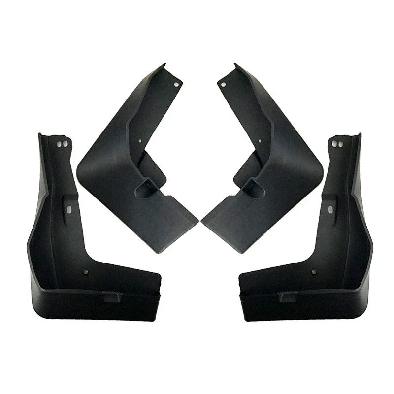 Set of 4 Black Mud Flaps Splash Guards for Toyota RAV4 (2019–2023)