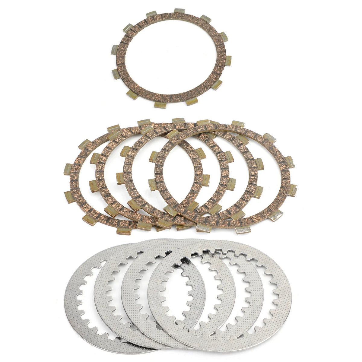 Clutch Kit Steel & Friction Plates for Yamaha XV XVS 125 250 Virago (1997–2017)
