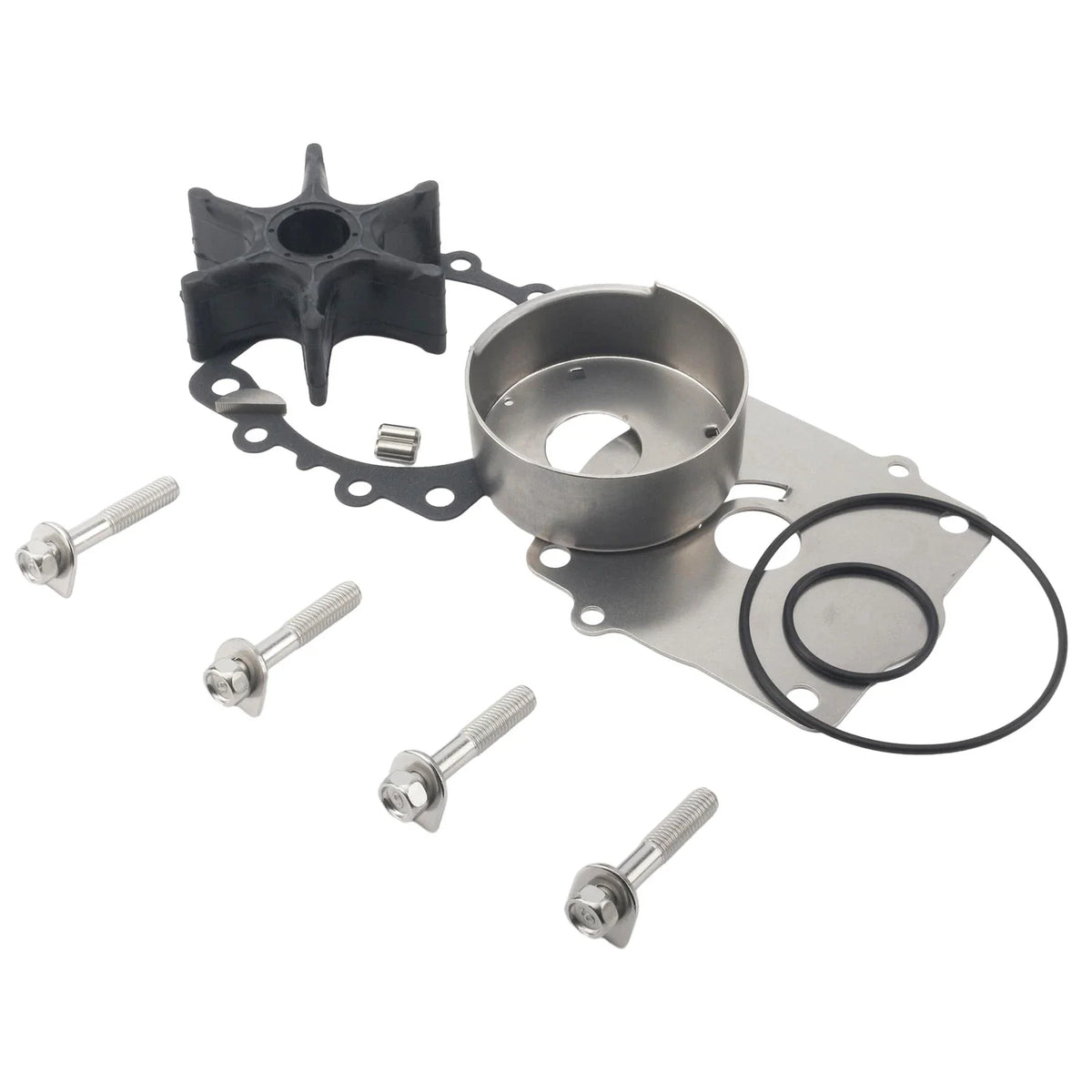 Water Pump Repair Service Kit for Yamaha Outboard (6N6-W0078-01-00, 6N6-W0078-02)