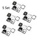 Set of 5 Carburetor Carb Kits for Stihl 009 010 011 012 (ZAMA C1S-S1A RB-11)