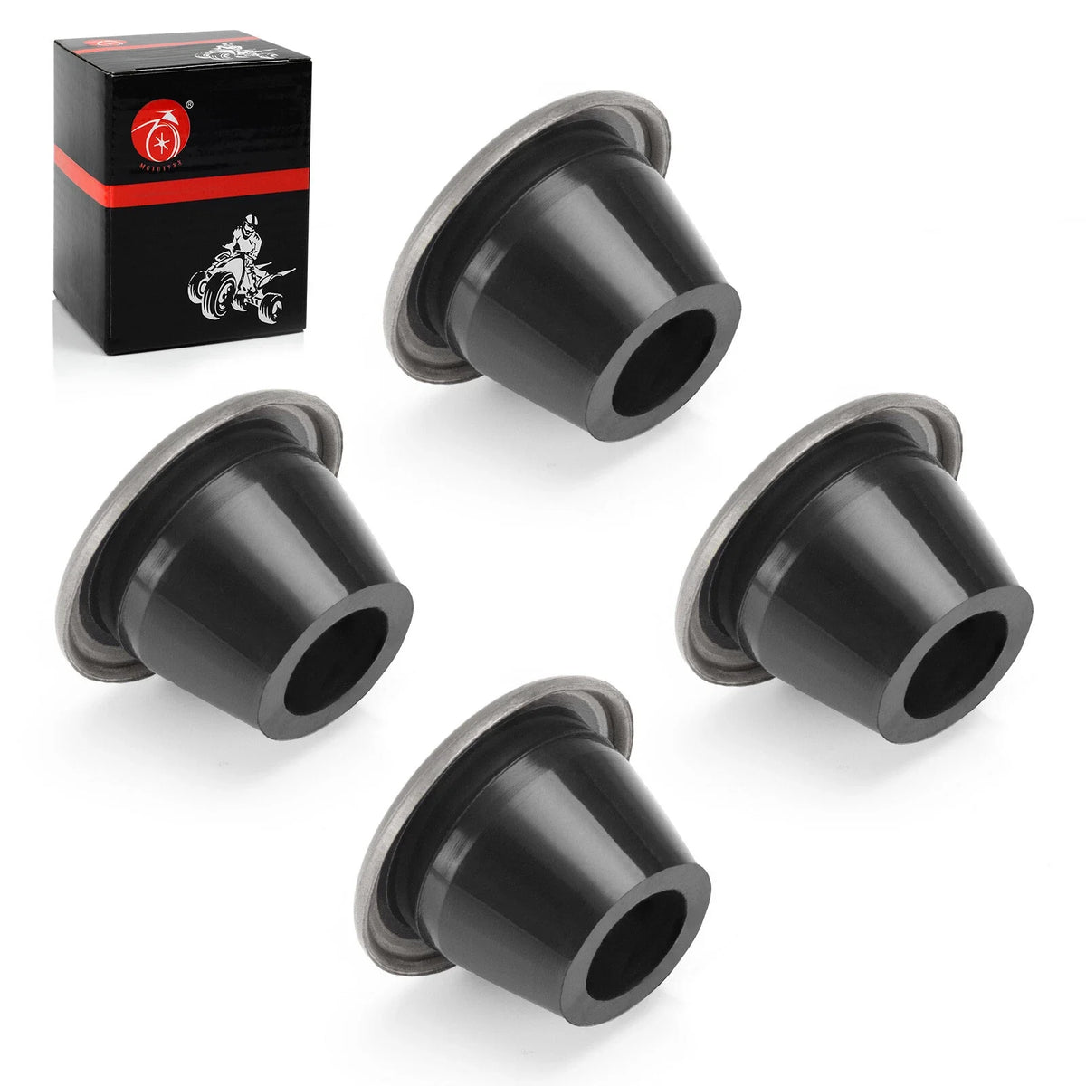 4X Handlebar Rubber Mount Bushings for Honda CRF450R CRF450X CRF450L CRF450RL