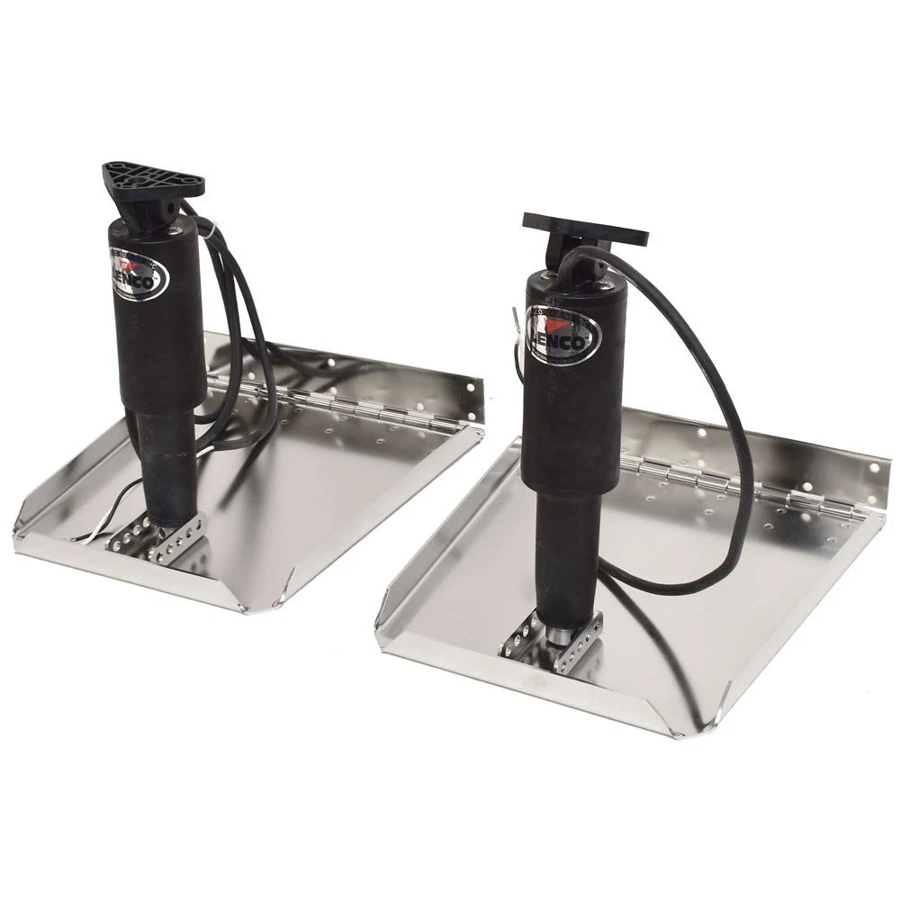 Scout 251 XSS Boat Trim Tabs ES2961 - 12 X 12 Inch SS Lenco (kit)