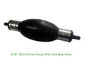 Universal Rubber Hand Primer Bulb 8mm for Fuel Pump Non Return Valve