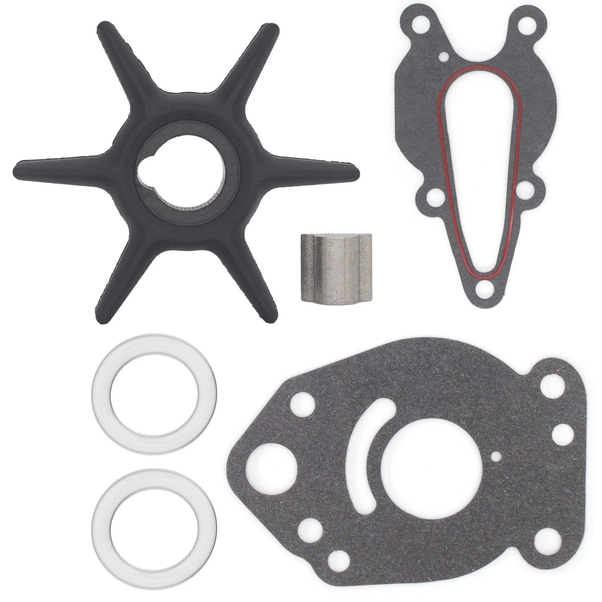 MERCURY MARINER 2 & 4 STROKE 6 8 9.9 15 WATER PUMP IMPELLER KIT REPLACE 47-42038