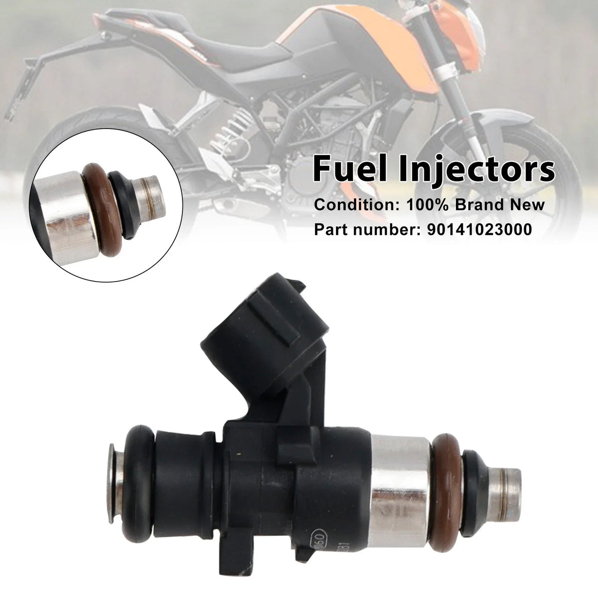 Fuel Injectors for KTM Duke RC 125 200 (2014–2024) 90141023000