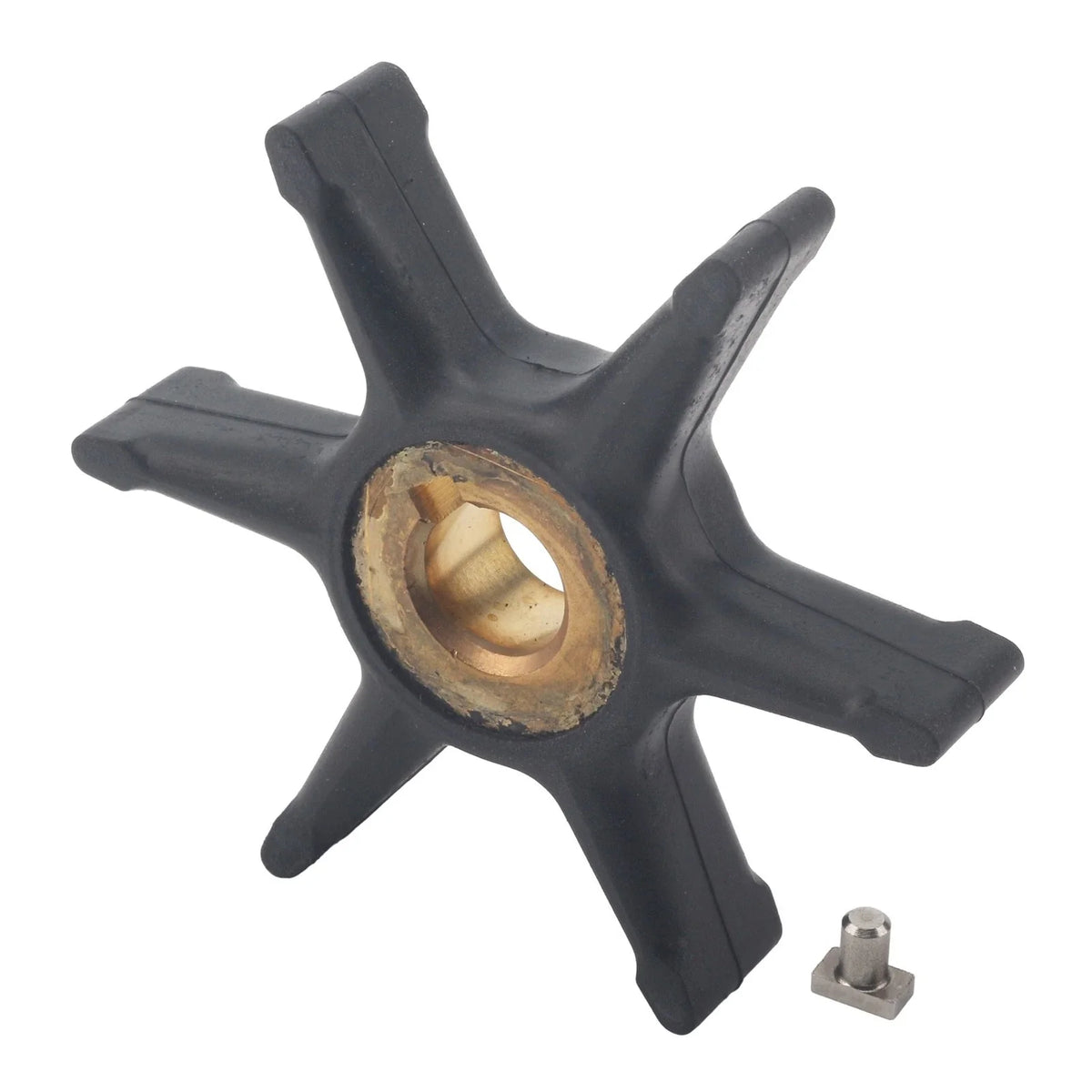 Impeller w/Key for Johnson Evinrude OMC 3HP-6HP Outboard (0434424)