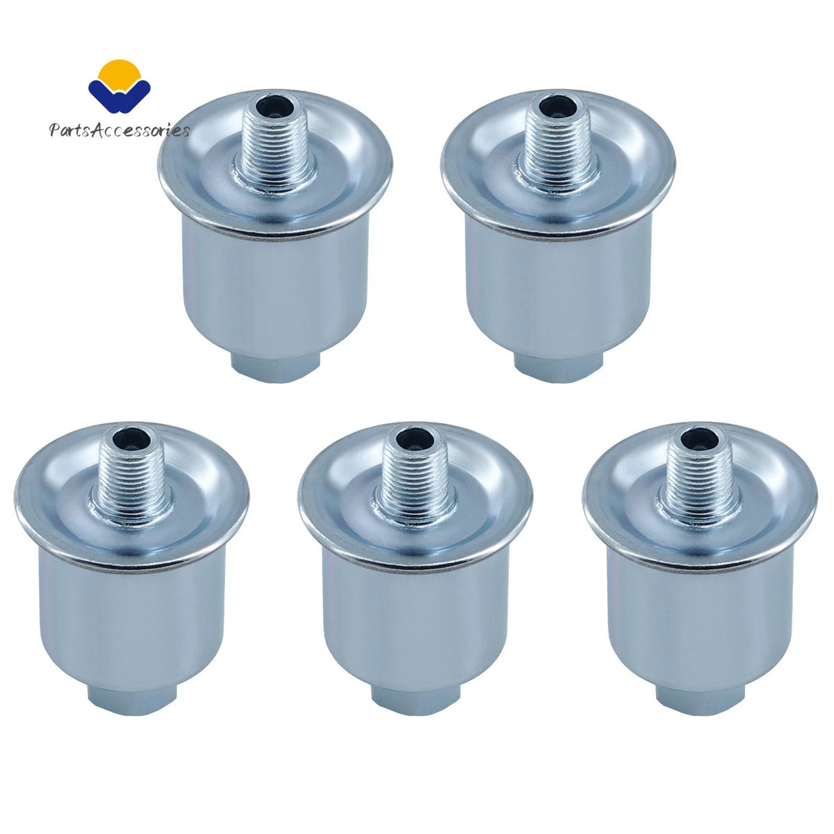 5 Metal Fuel Filters for Kohler 25 050 22-S John Deere AM116304 Stens 120-436