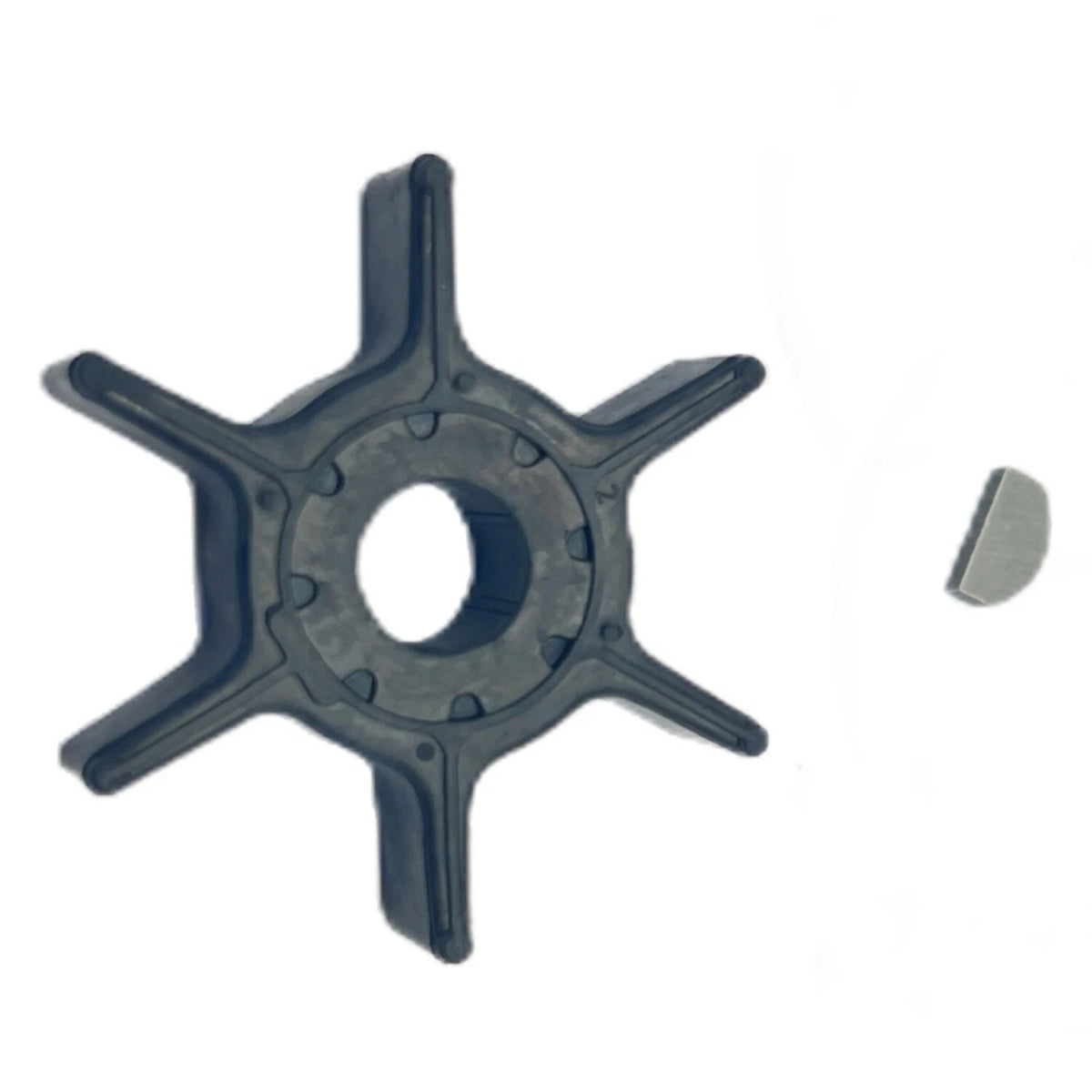 Water Pump Impeller with Key for Yamaha 9.9/8/6HP 4Str 68T-44352 18-8910 Outboard