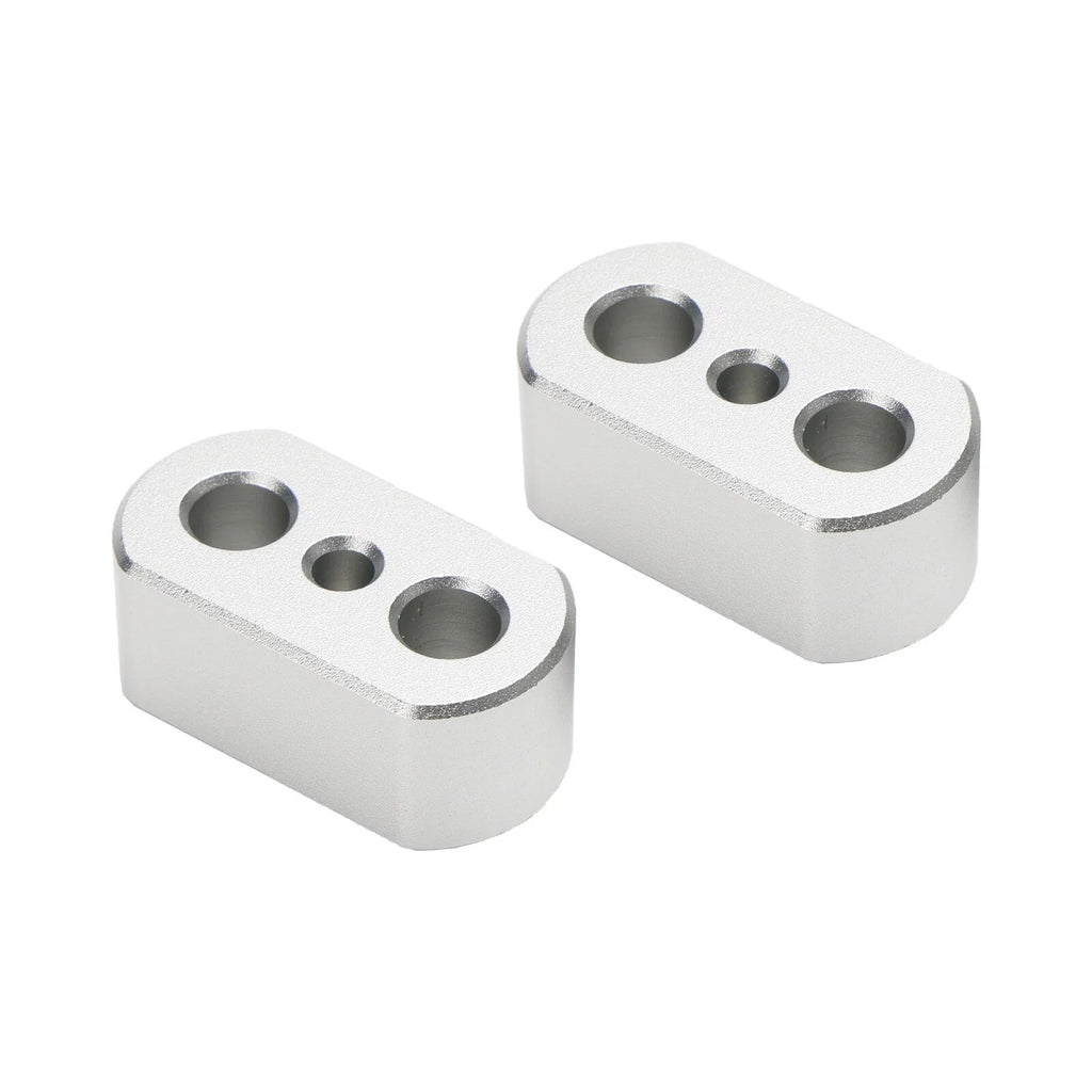 Silver Risers for Tiger 1200 & Explorer XR XRx XRx Low XRt XCx XCa (2010–2020)