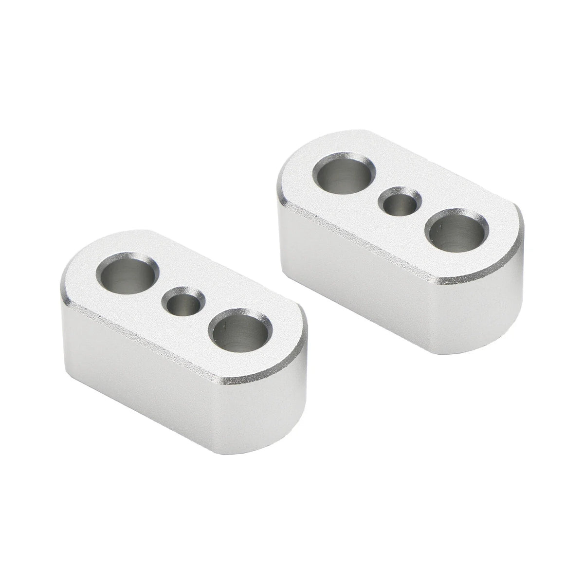 Silver Risers for Tiger 1200 & Explorer XR XRx XRx Low XRt XCx XCa (2010–2020)