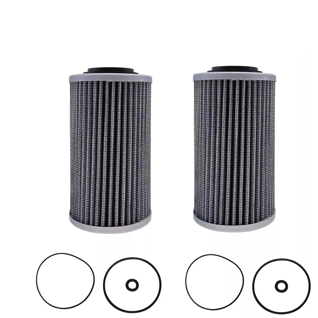 Set of 2 Oil Filters for SeaDoo Rotax 1630 RXP-X RXT-X GTX (420956744, 420956747)