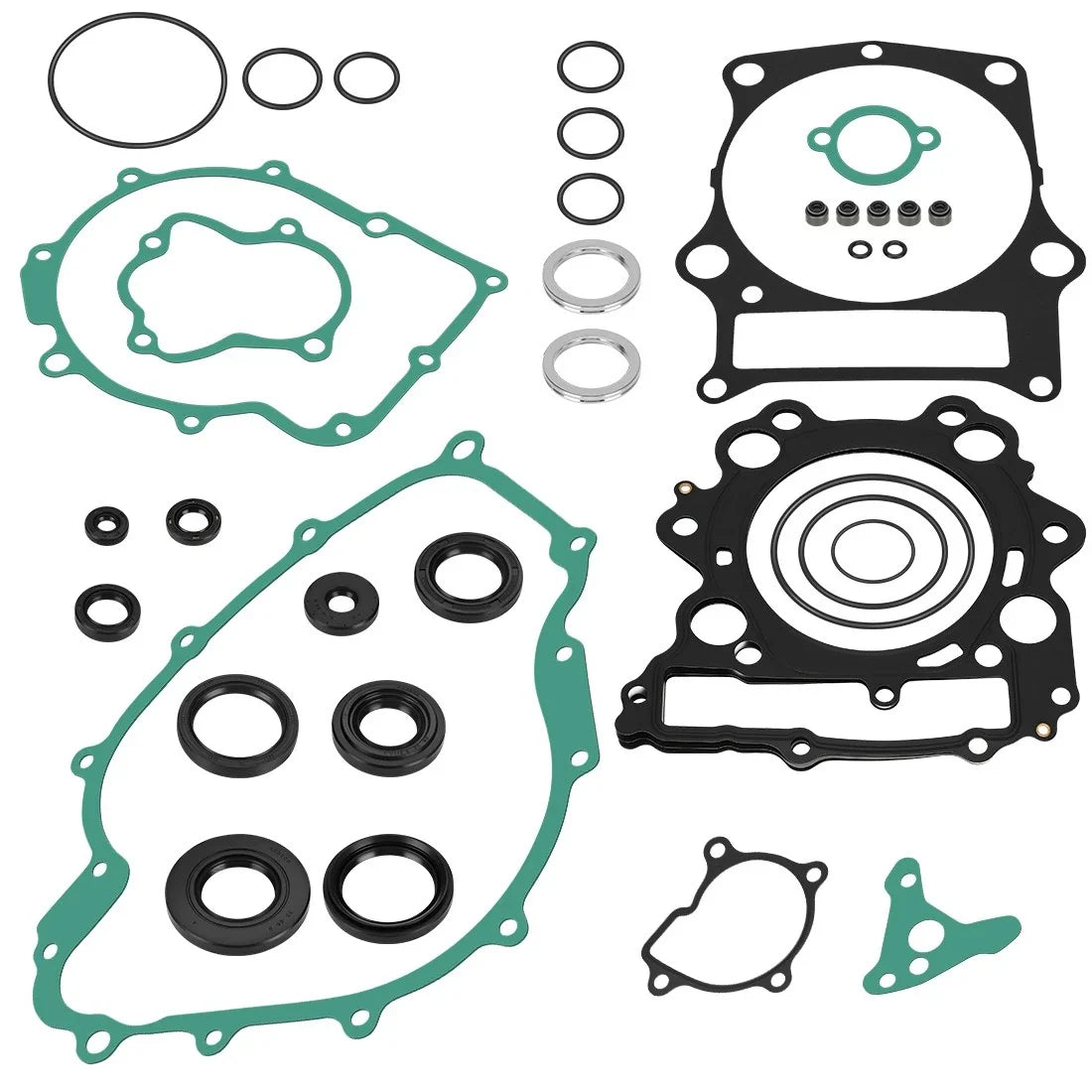 Complete Engine Top End Gasket & Seal Kit for Yamaha Grizzly 660 (2002–2008)
